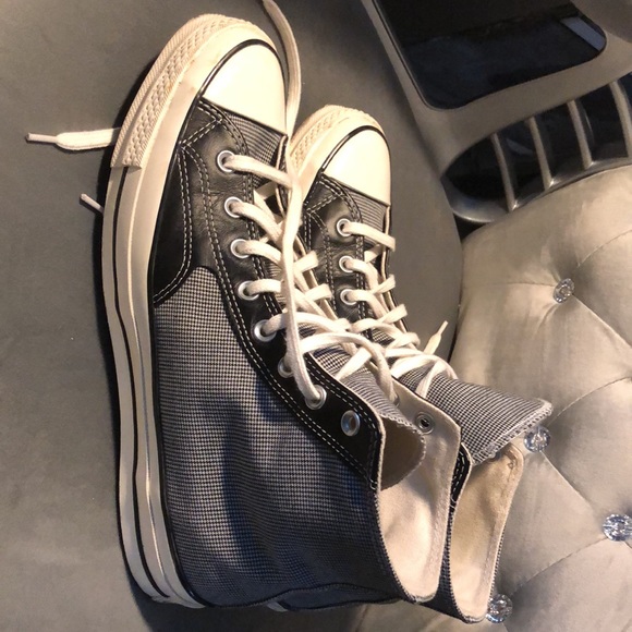 Converse custom plaid shoes - Picture 2 of 5